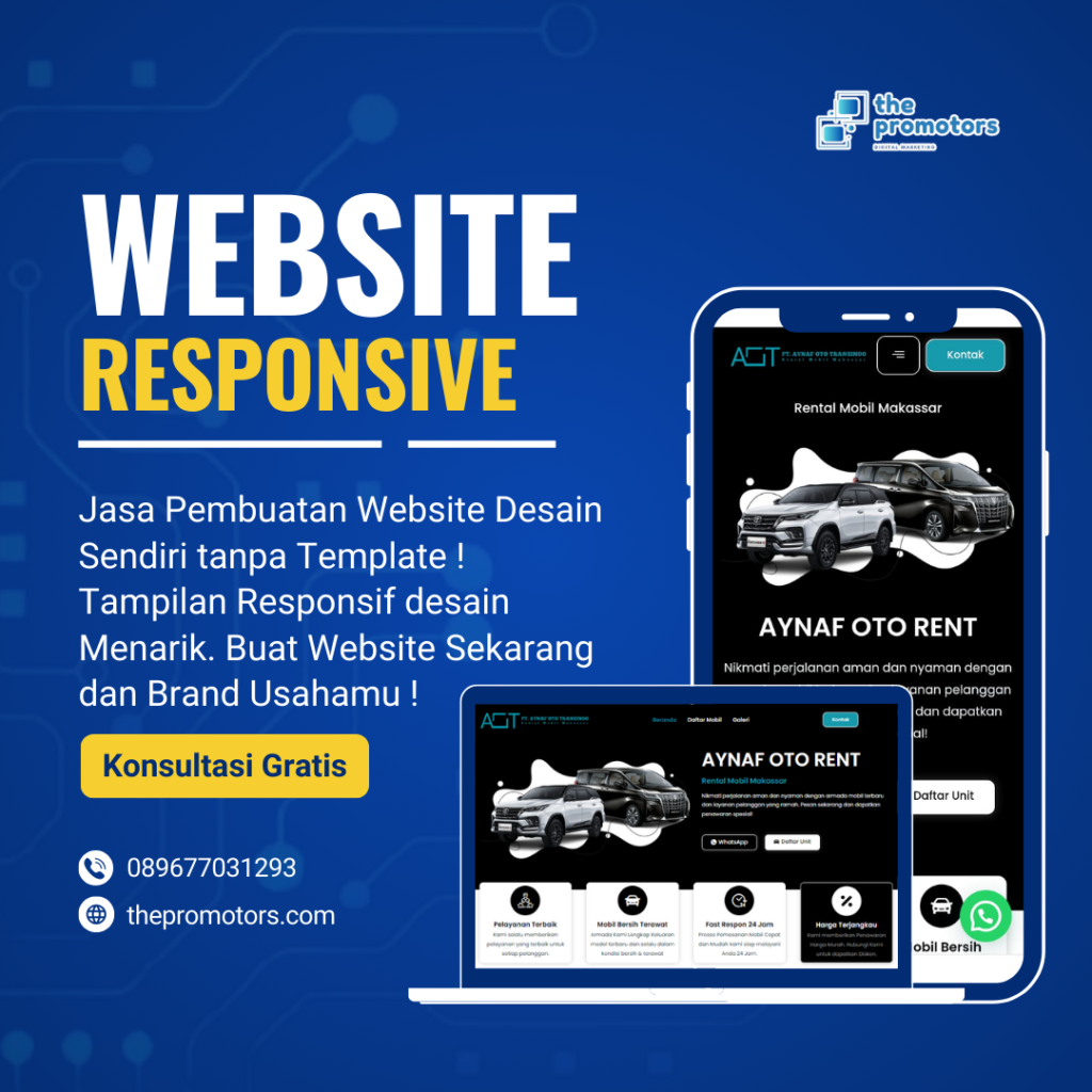 jasa pembuatan website makassar