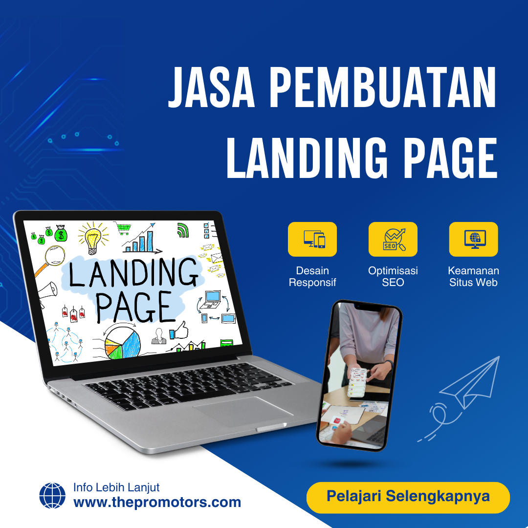 Jasa Pembuatan Landing Page Makassar